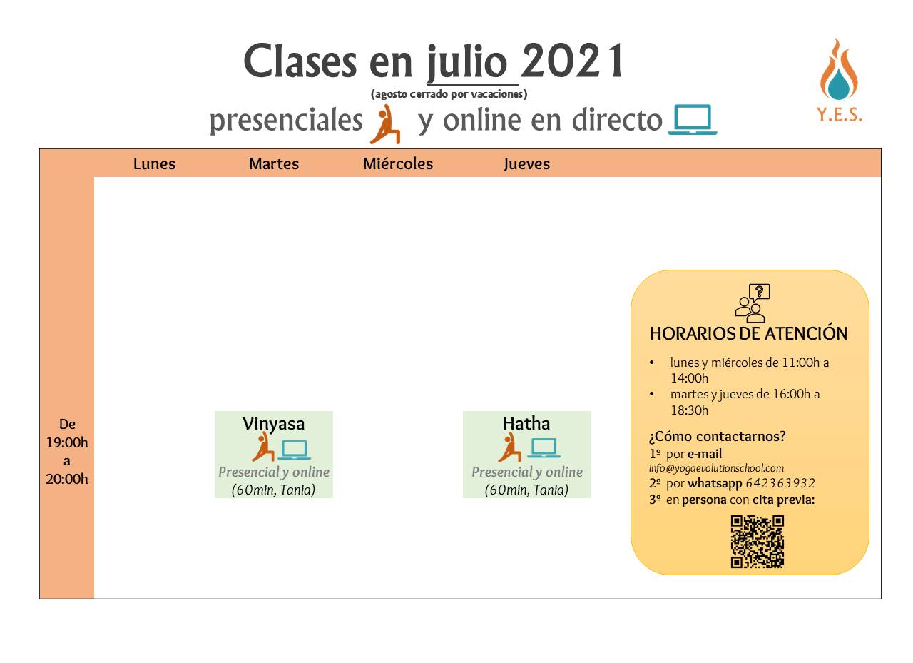 clases de yoga en delicias julio